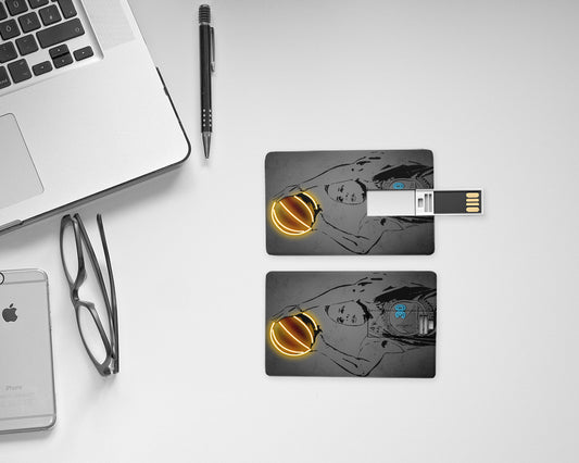 Stephen Curry Neon Effect Pendrive