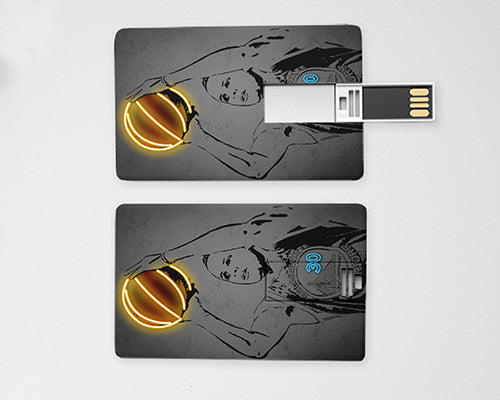 Stephen Curry Neon Effect Pendrive