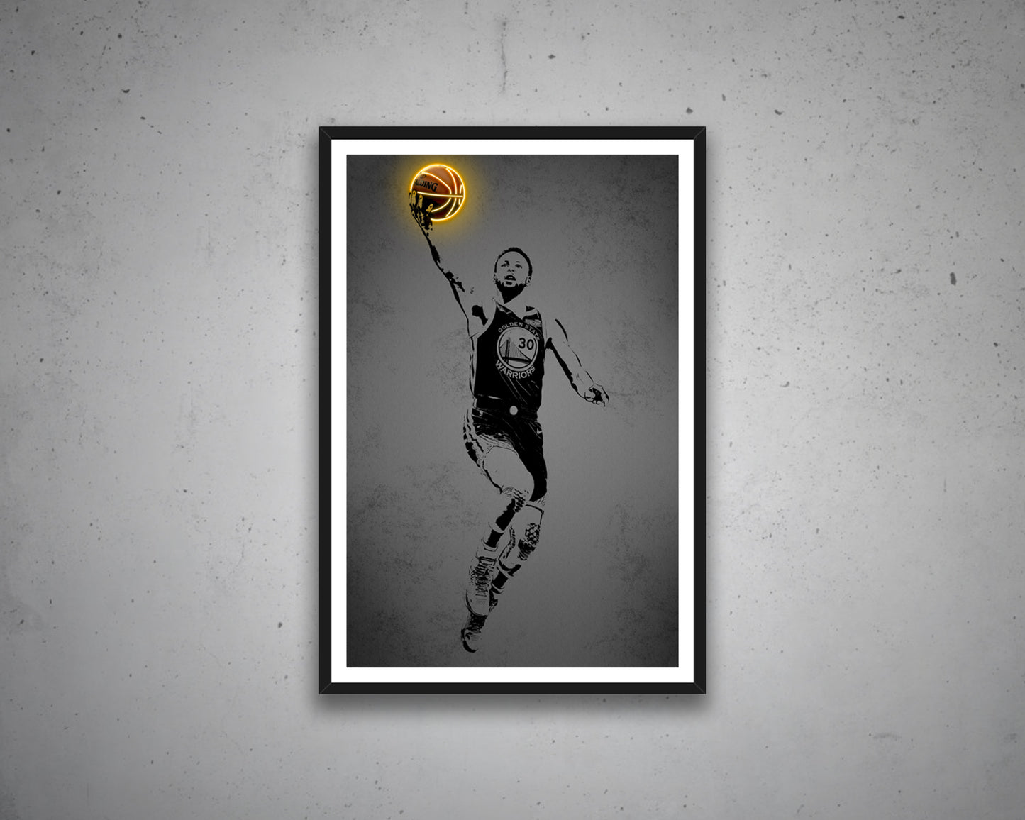 Stephen Curry Canvas Wall Art