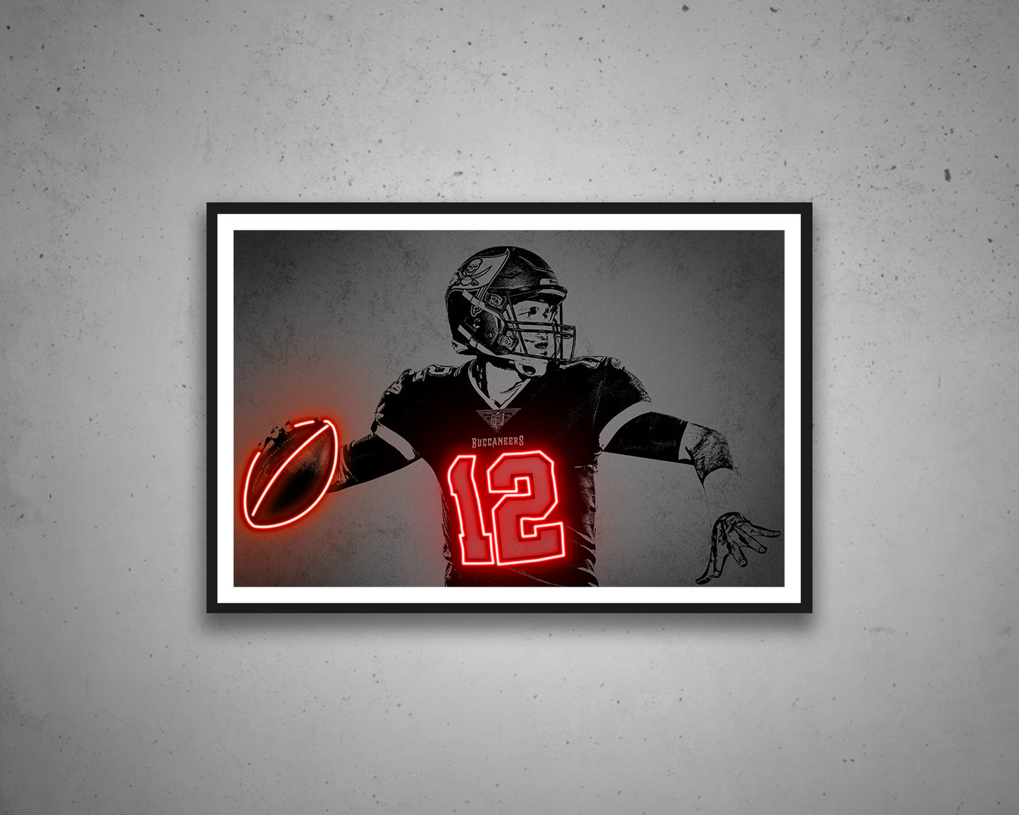 Tom Brady Canvas Wall Art