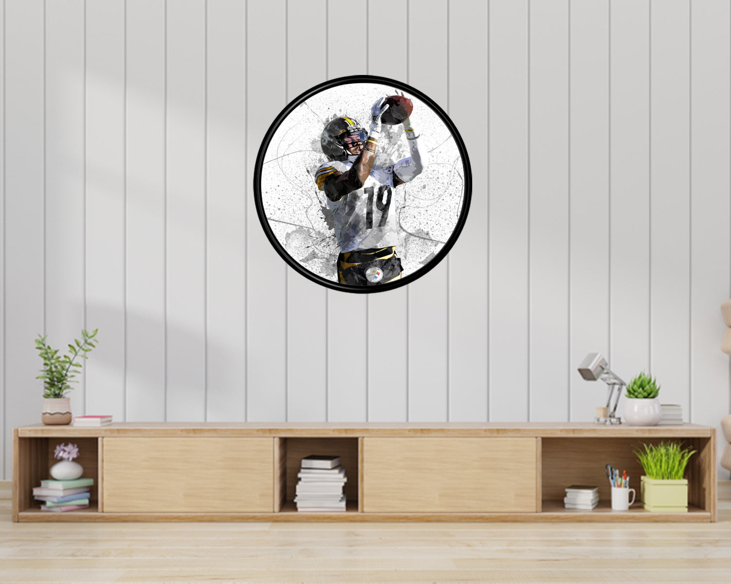 JuJu Smith Round Wall Art