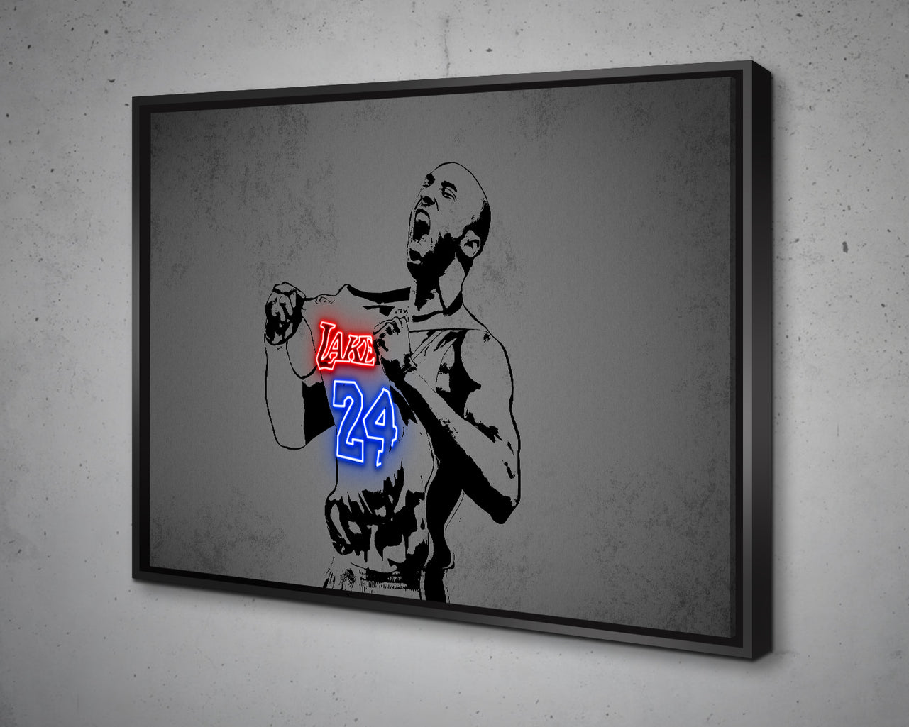 Kobe Bryant Canvas Wall Art