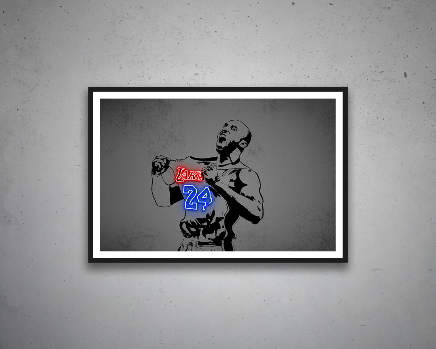 Kobe Bryant Canvas Wall Art