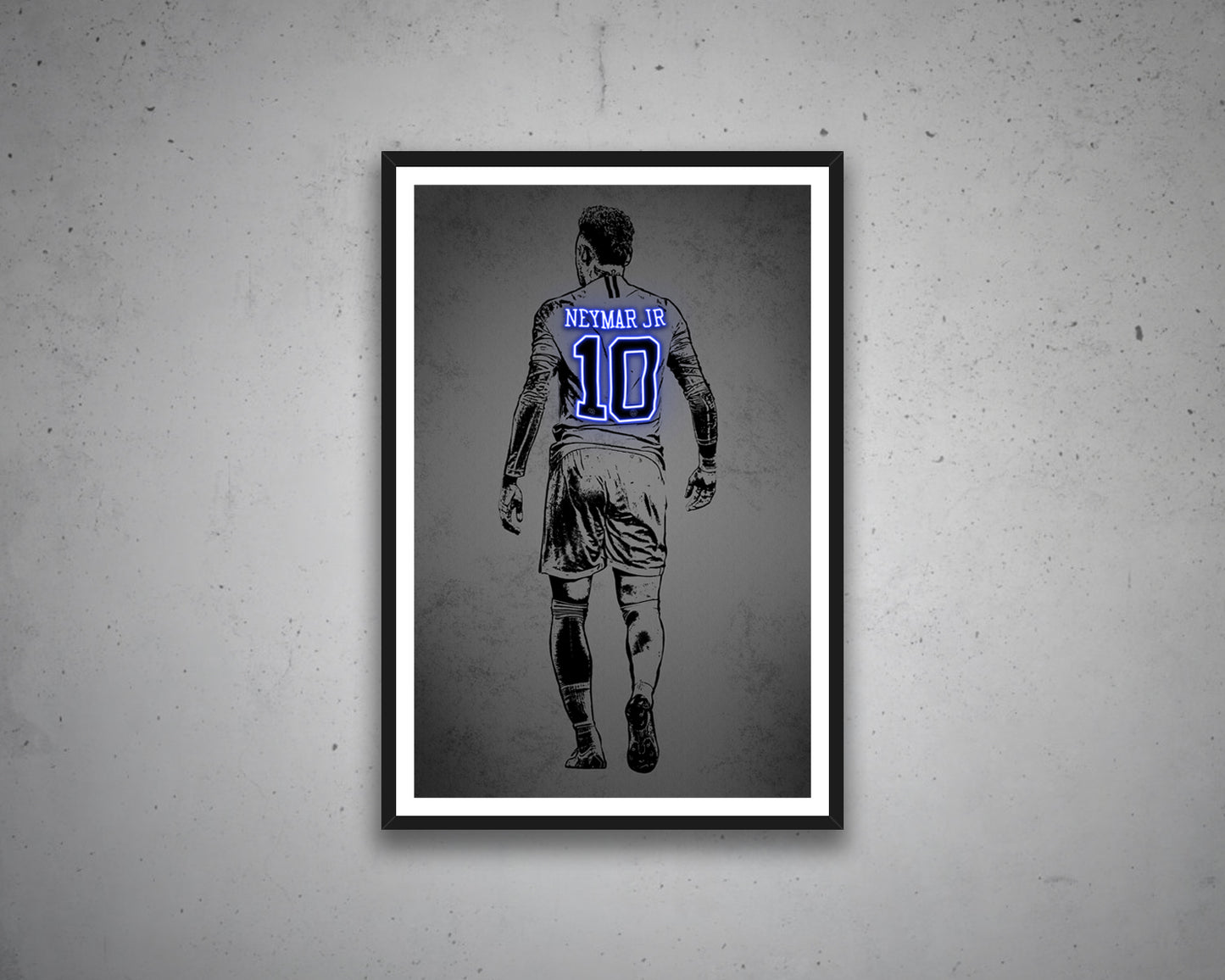 Neymar Canvas Wall Art