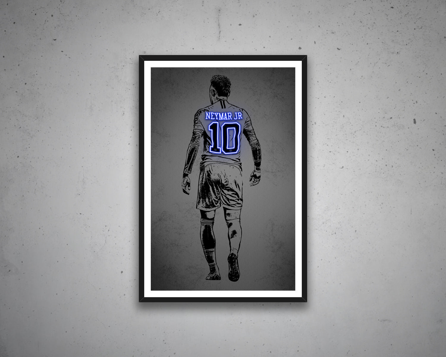 Neymar Canvas Wall Art