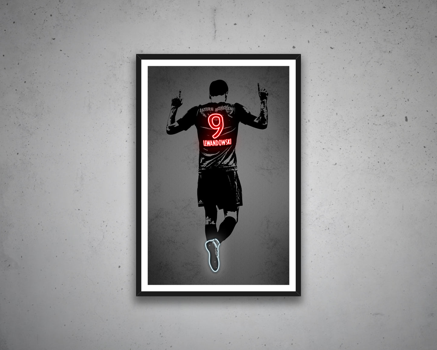 Robert Lewandowski Canvas Wall Art