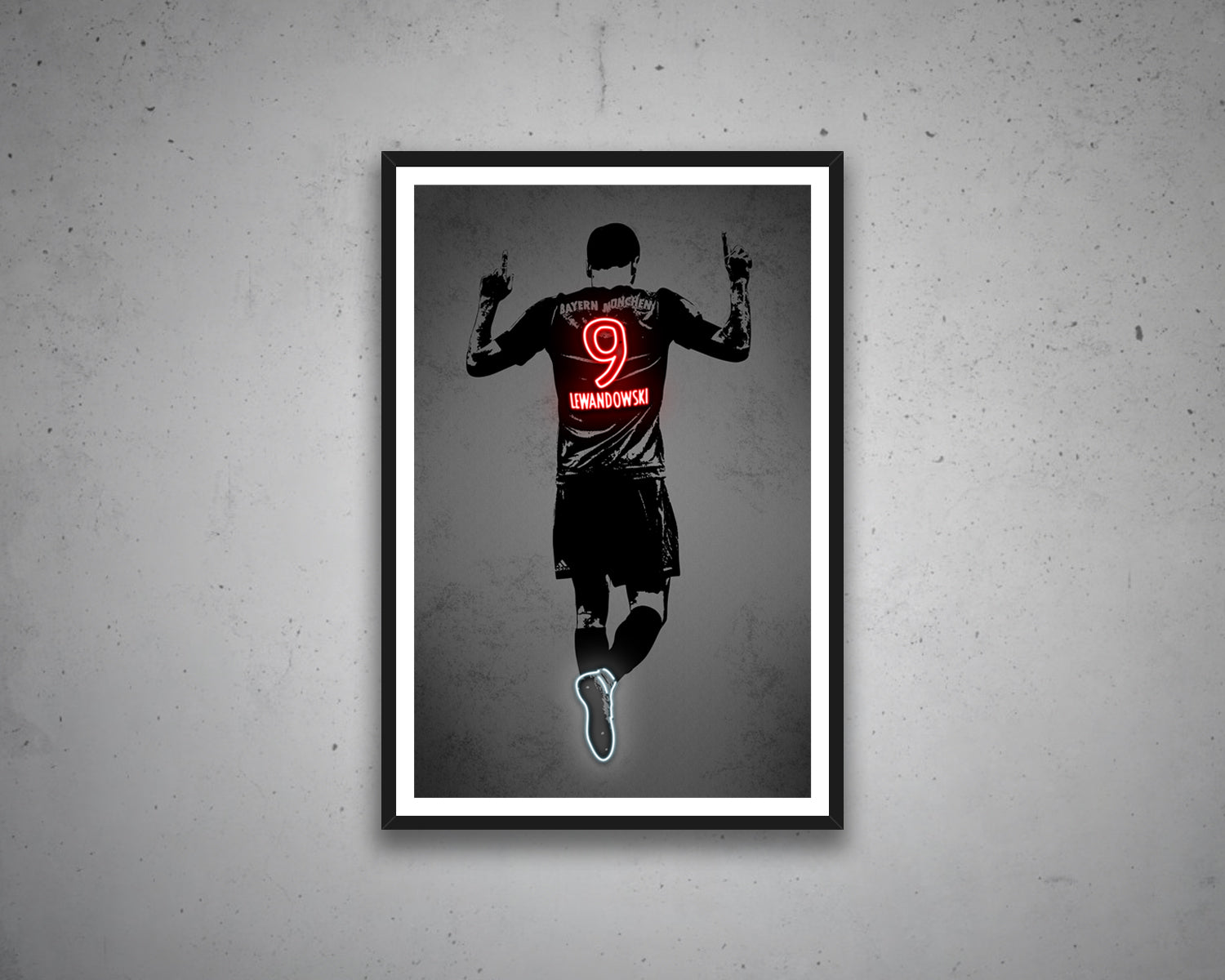 Robert Lewandowski Canvas Wall Art