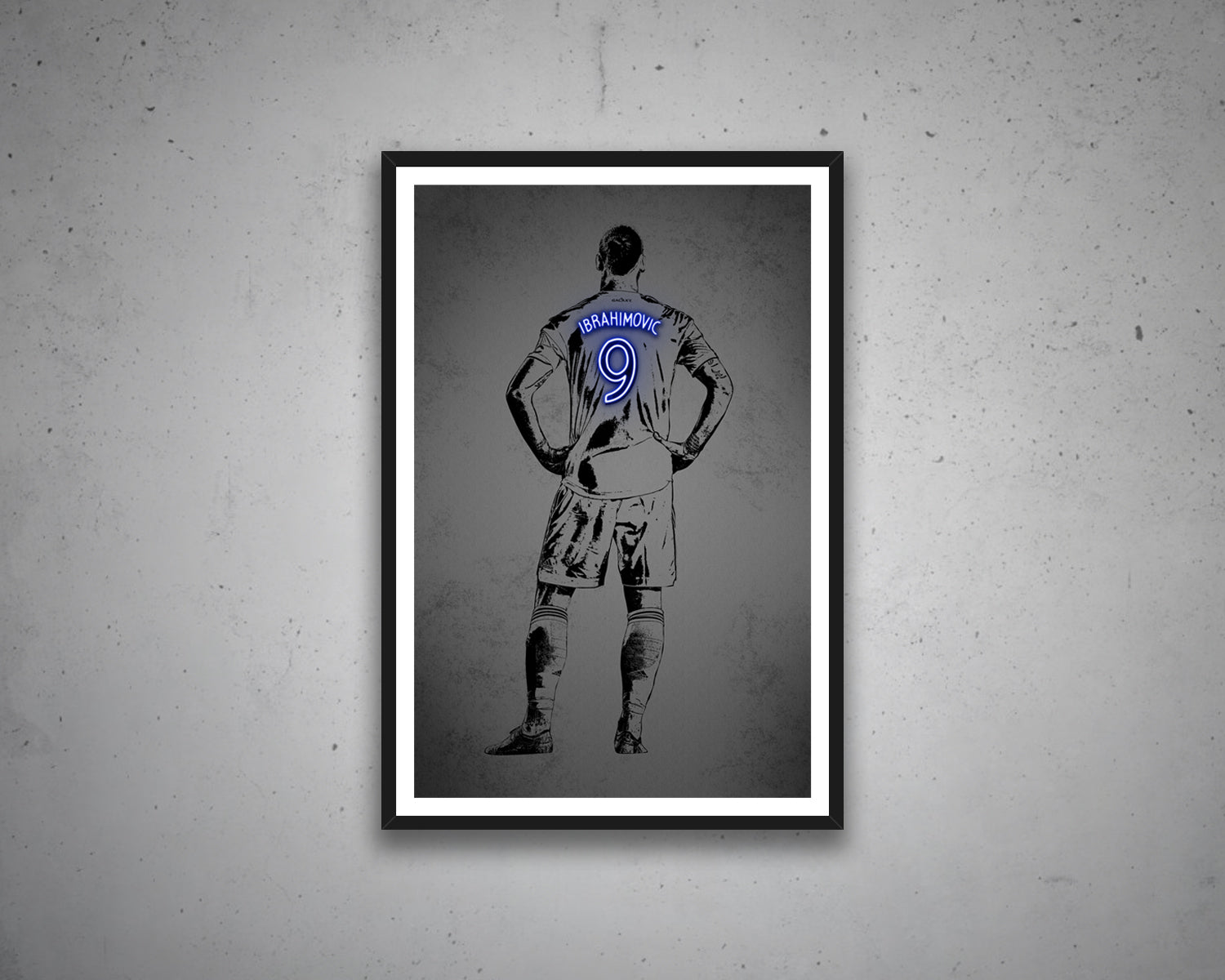 Zlatan Ibrahimović Canvas Wall Art