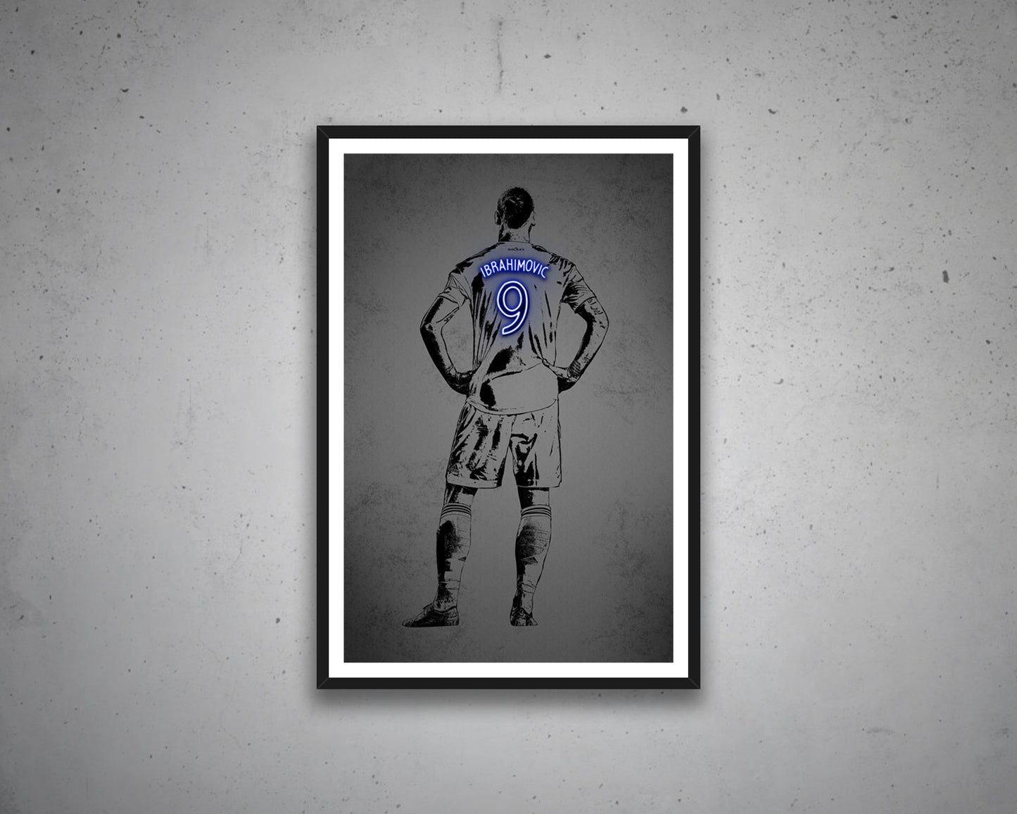 Zlatan Ibrahimović Canvas Wall Art