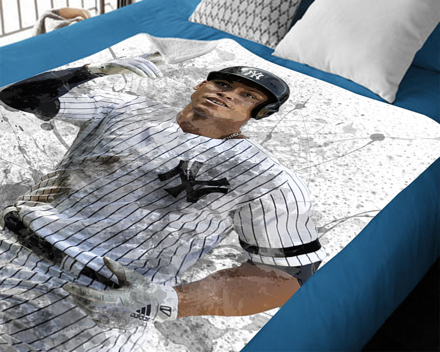 Aaron Judge New York Yankees Fleece Blanket