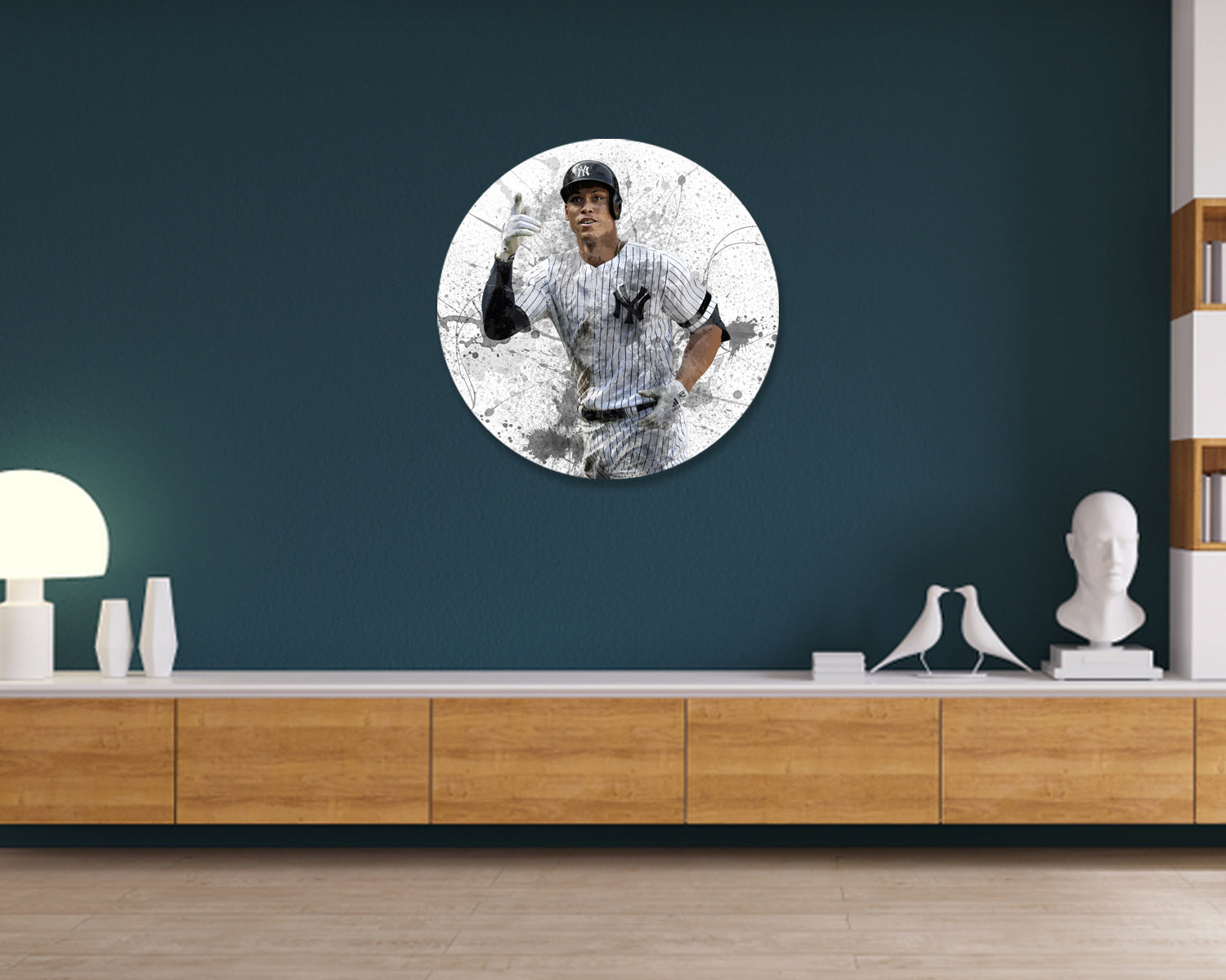 Aaron Judge Round Wall Art