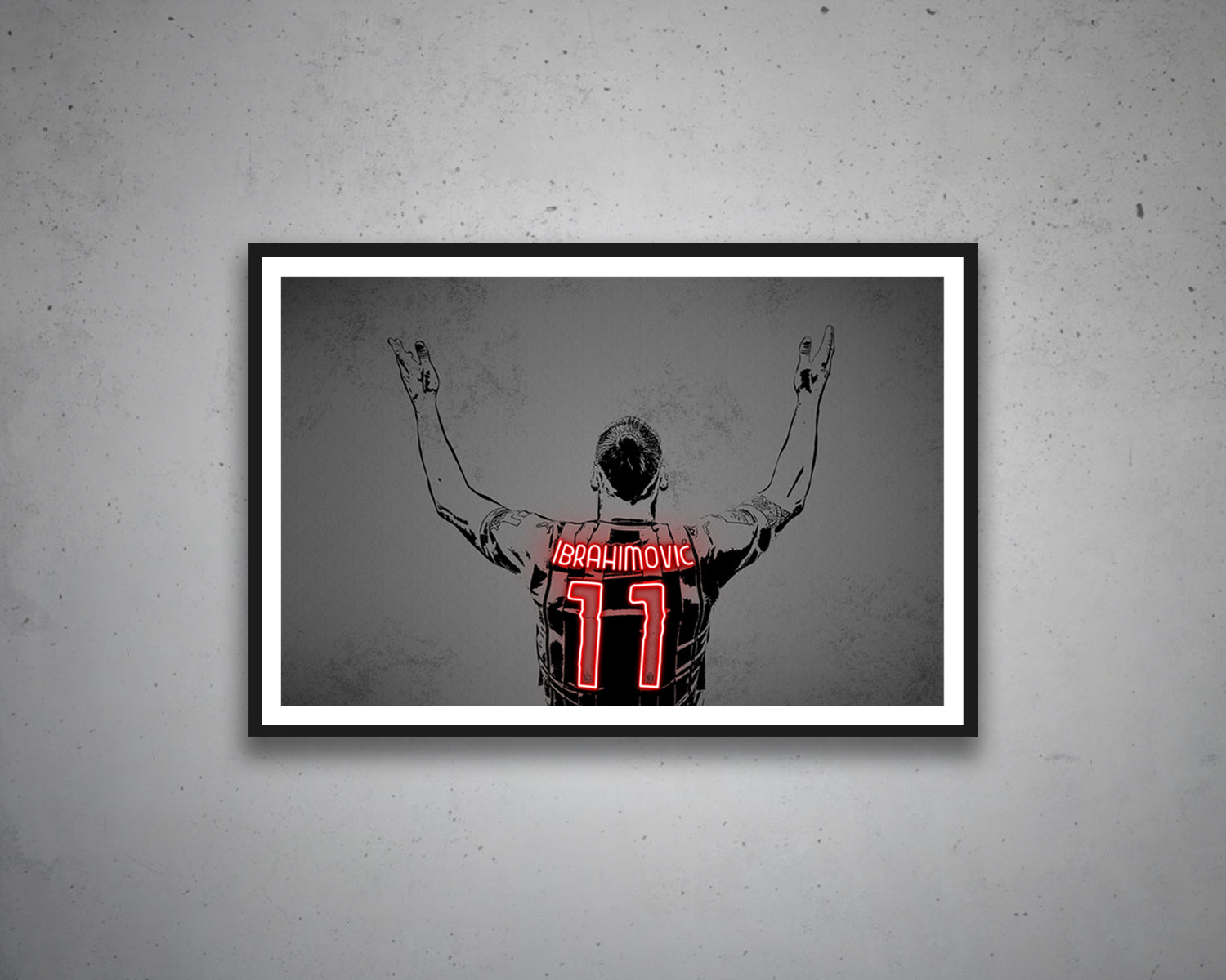 Zlatan Ibrahimović Canvas Wall Art