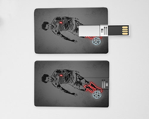 Mohamed Salah Neon Effect Pendrive