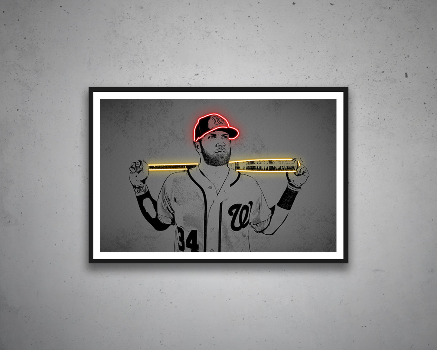 Bryce Harper Canvas Wall Art