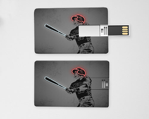Mike Trout Neon Effect Pendrive
