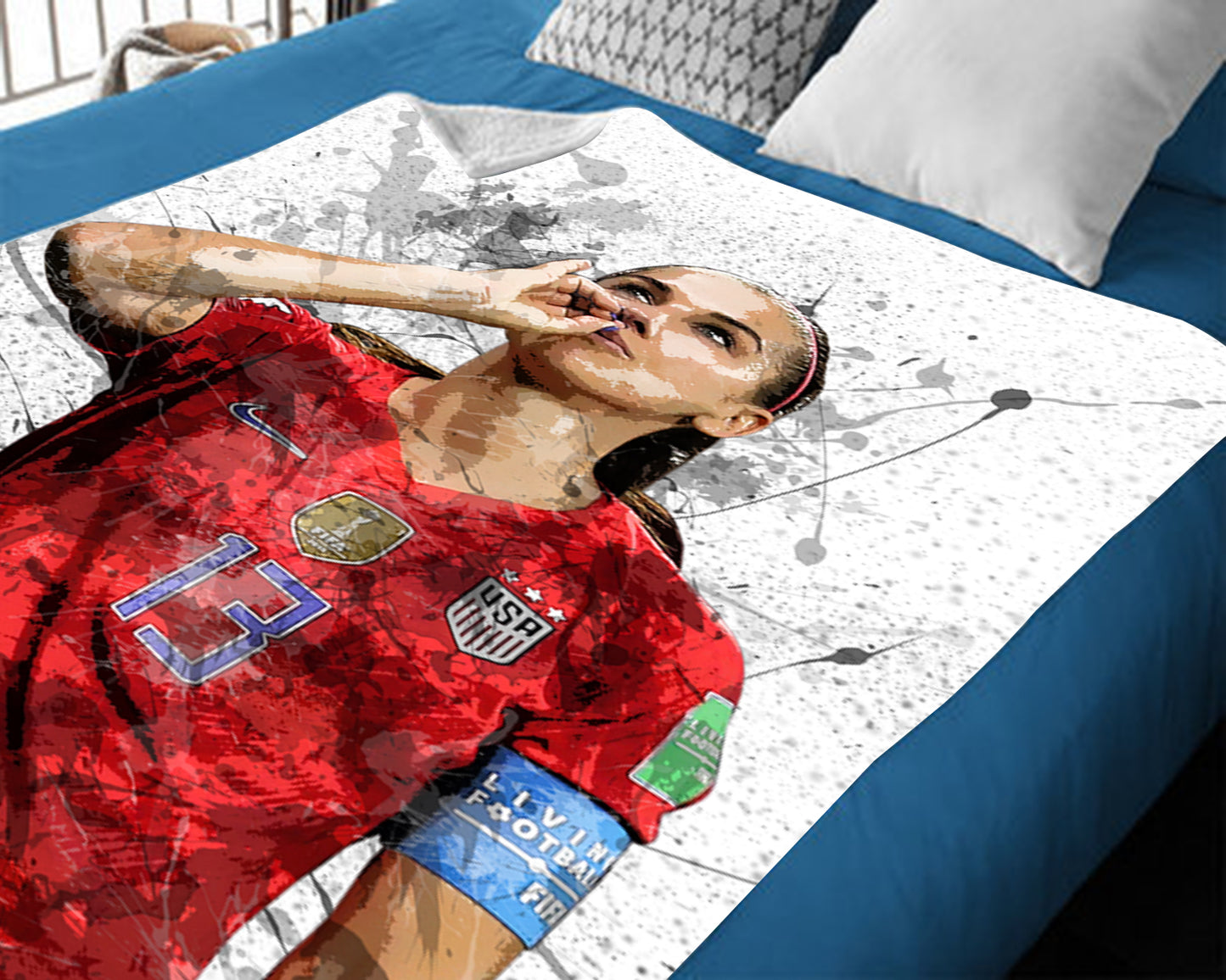 Alex Morgan Fleece Blanket