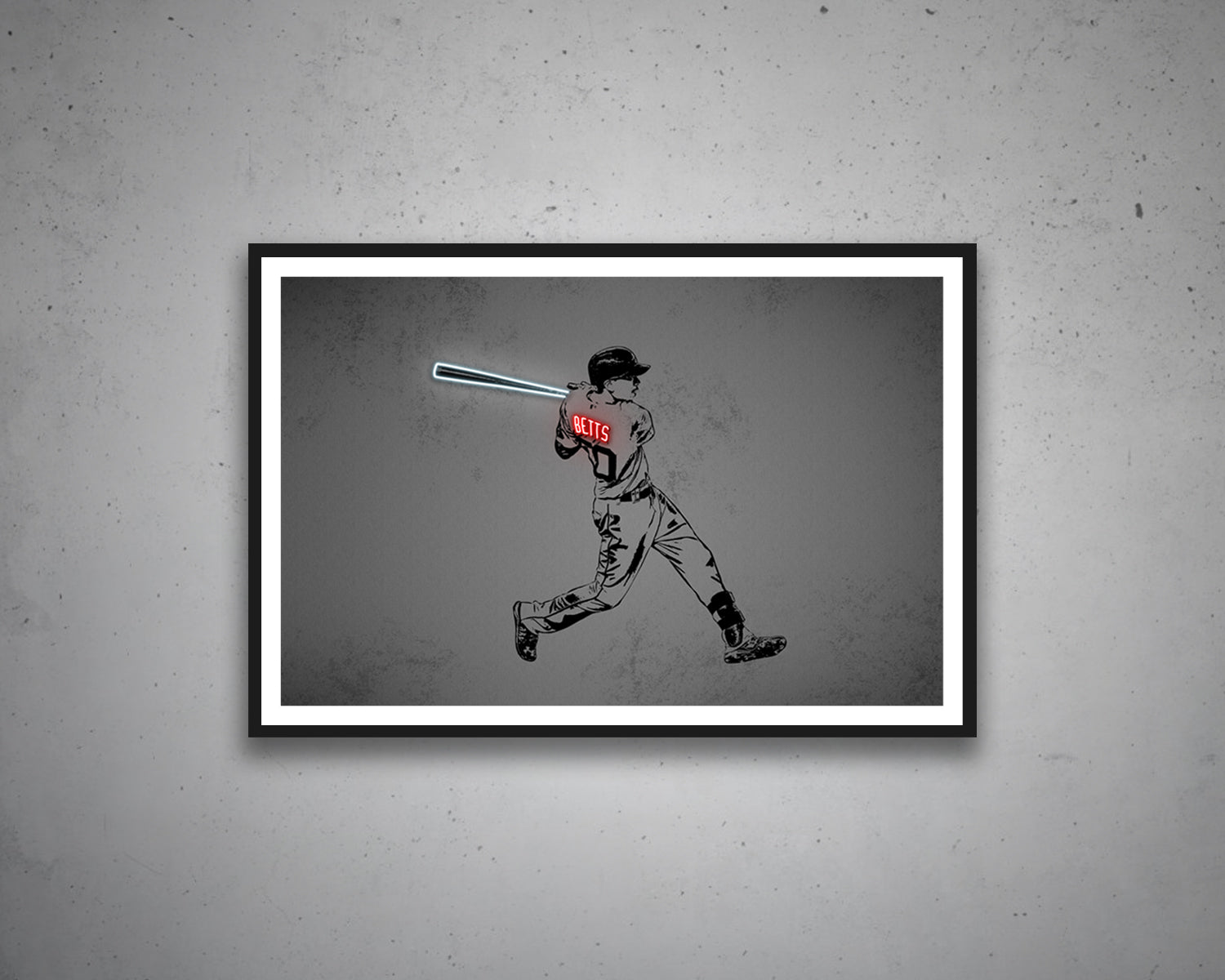 Mookie Betts Canvas Wall Art