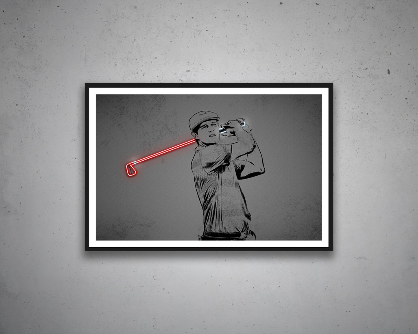 Bryson DeChambeau Canvas Wall Art