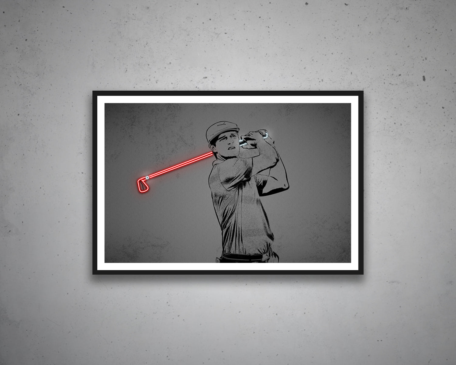 Bryson DeChambeau Canvas Wall Art