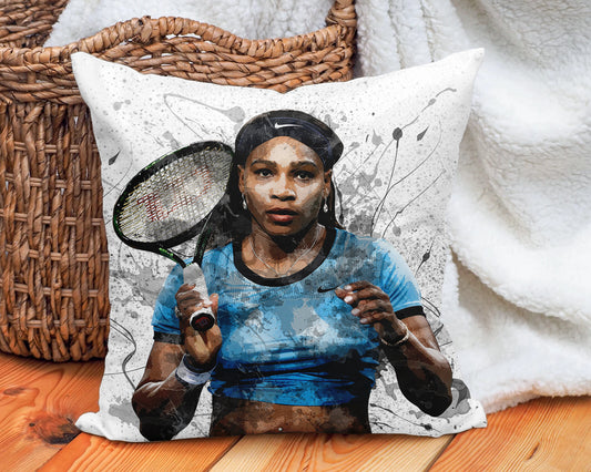 Serena Williams Splash Effect Pillow