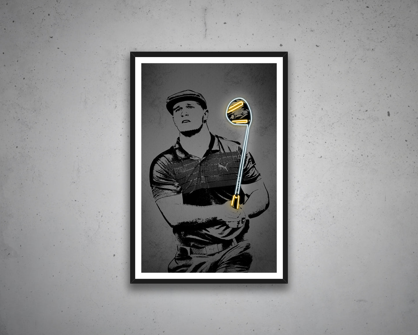 Bryson DeChambeau Canvas Wall Art