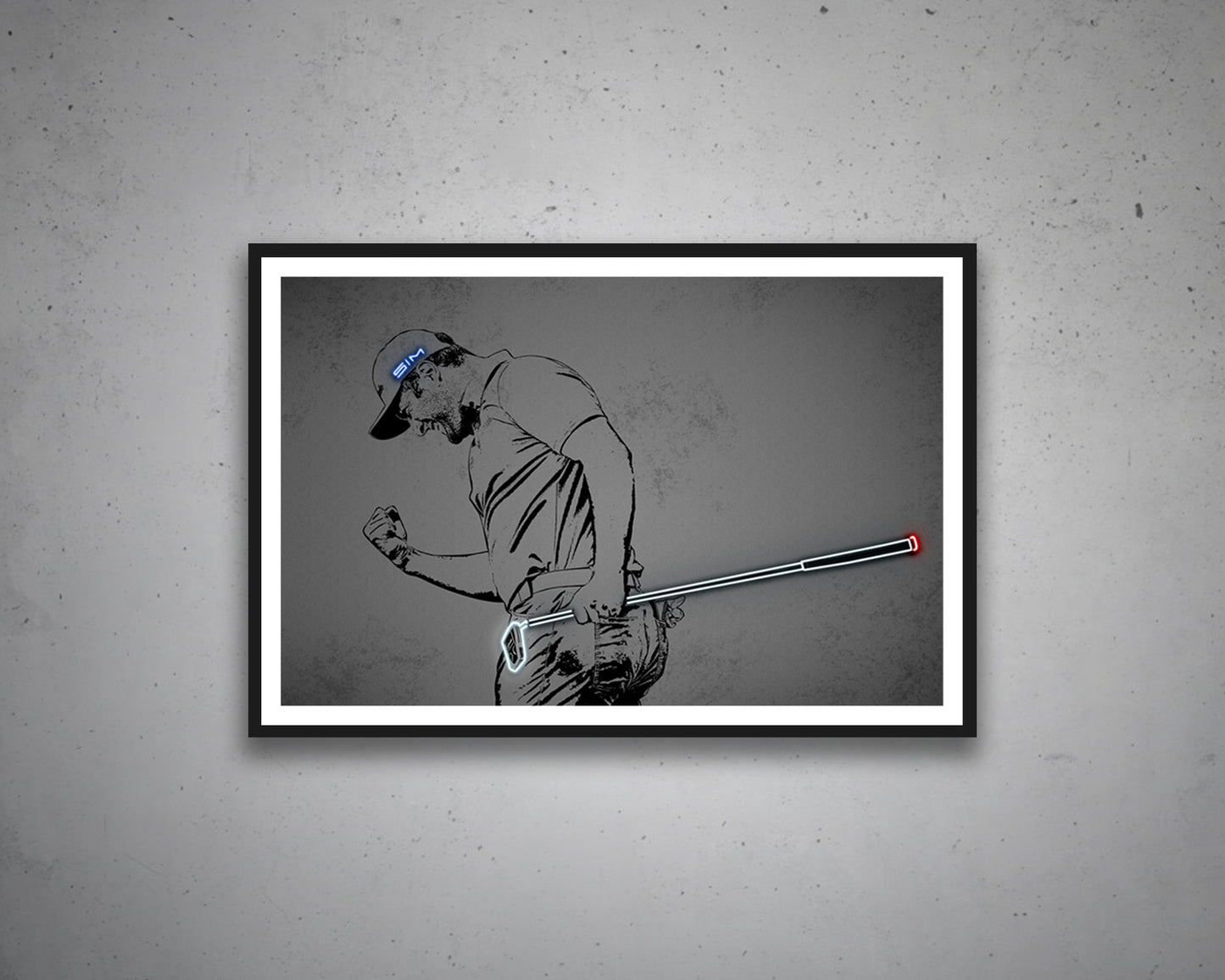 Jon Rahm Canvas Wall Art