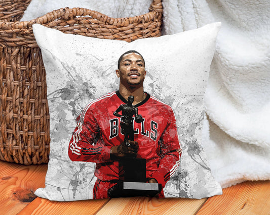 Almohada con efecto salpicadura de Allen Iverson