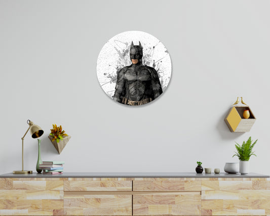 Batman Round Wall Art