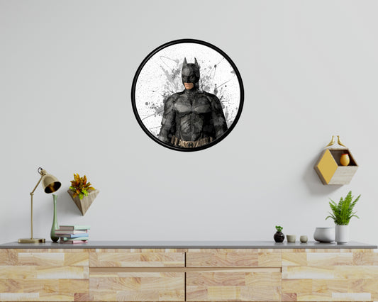 Batman Round Wall Art