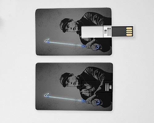Phil Mickelson Neon Effect Pendrive