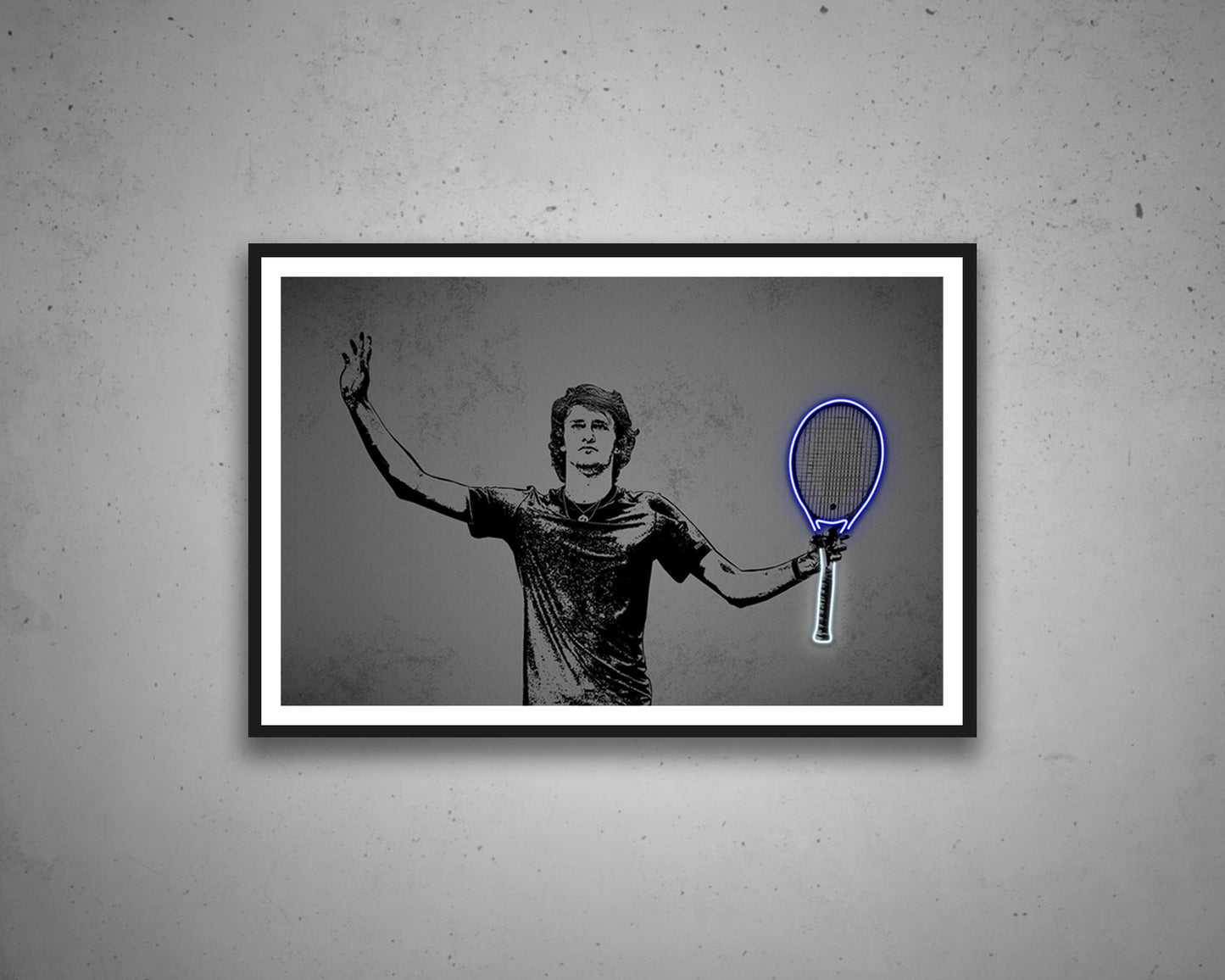 Alexander Zverev Canvas Wall Art
