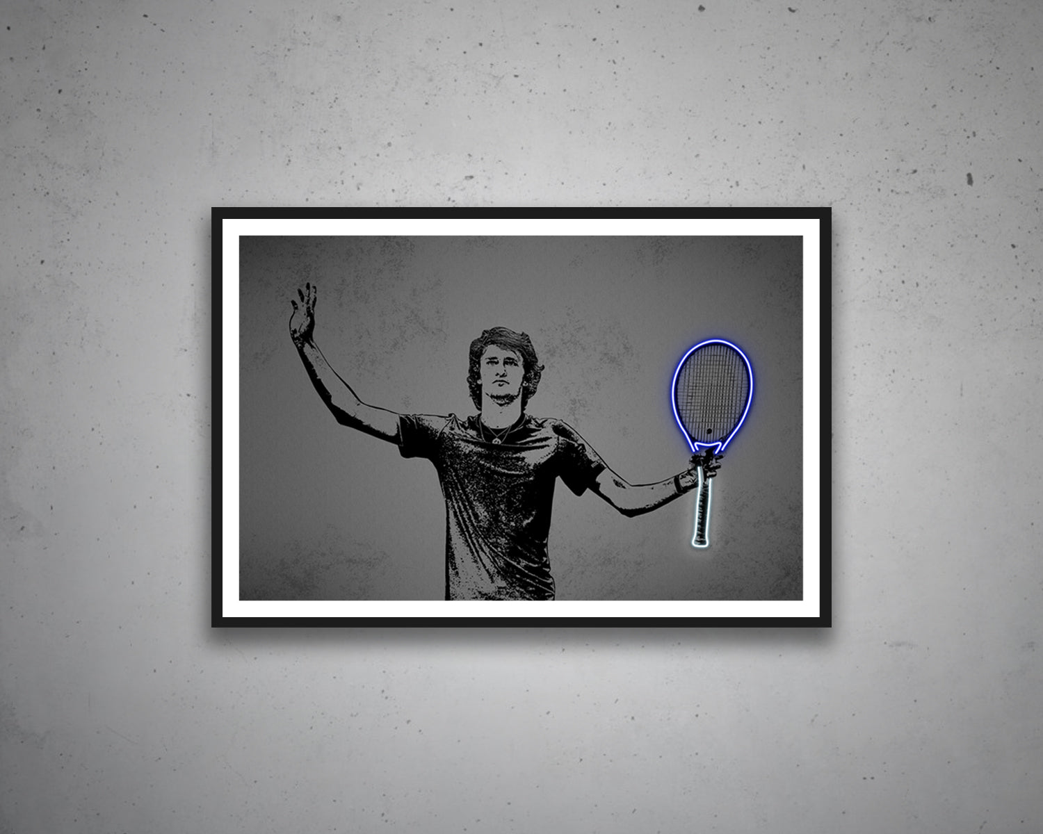 Alexander Zverev Canvas Wall Art