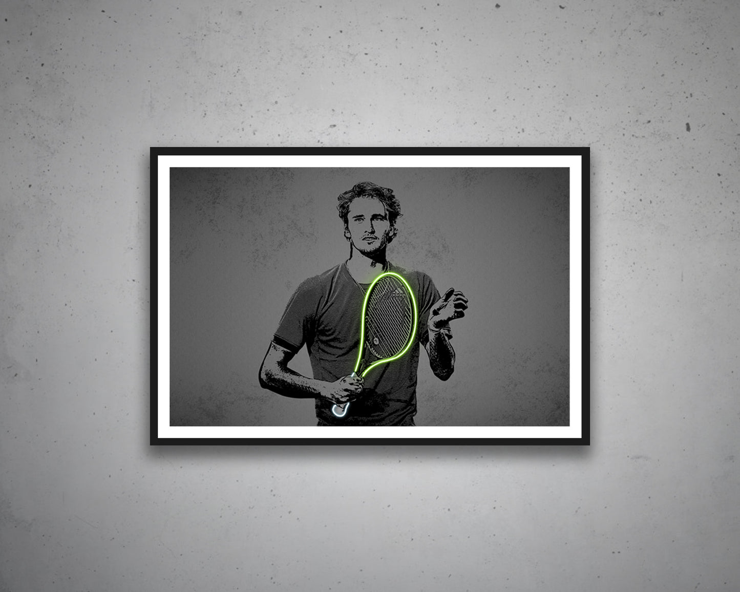 Alexander Zverev Canvas Wall Art