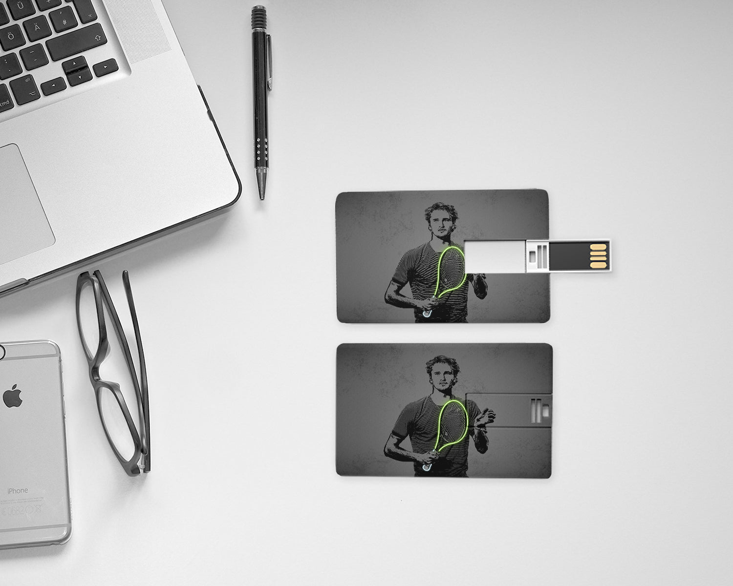 Alexander Zverev Neon Effect Pendrive