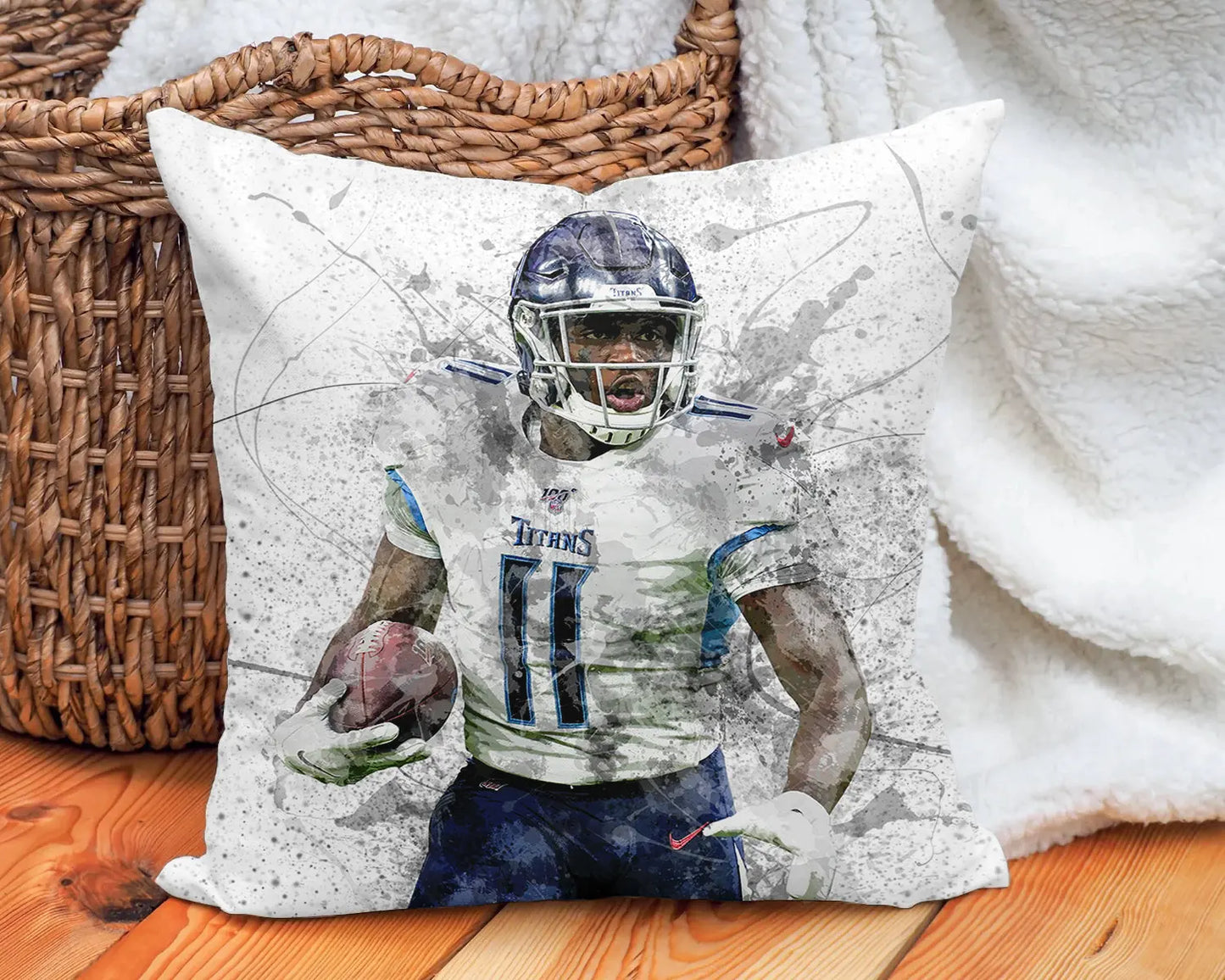 A. J. Brown Pillow Splash Effect