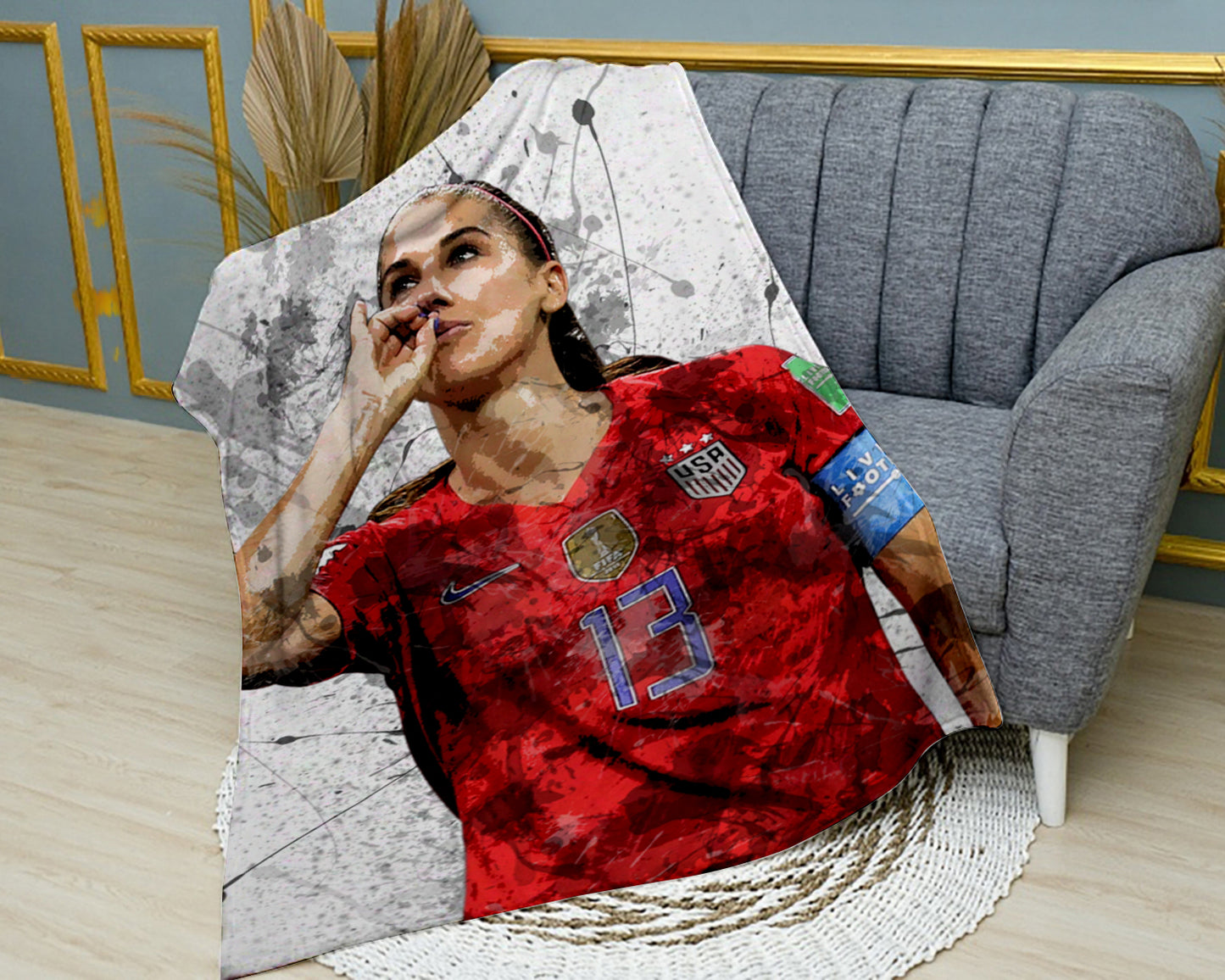 Alex Morgan Fleece Blanket