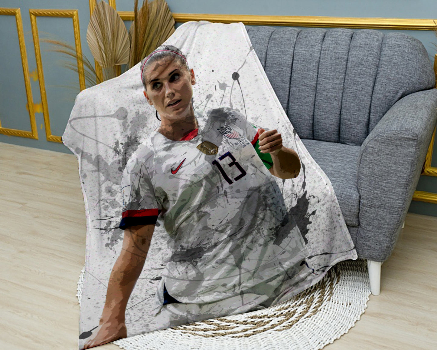 Alex Morgan Fleece Blanket