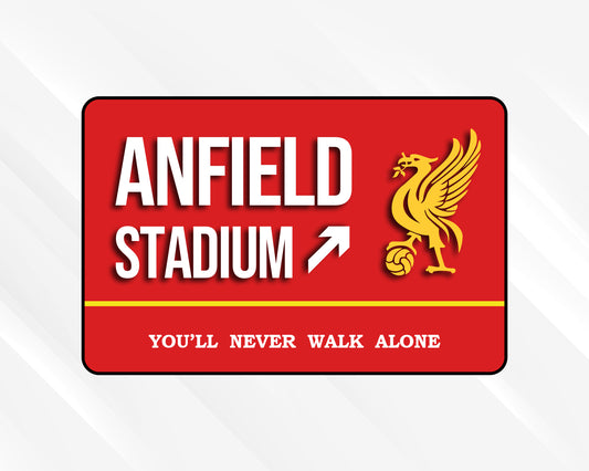 Anfield Stadium Signage