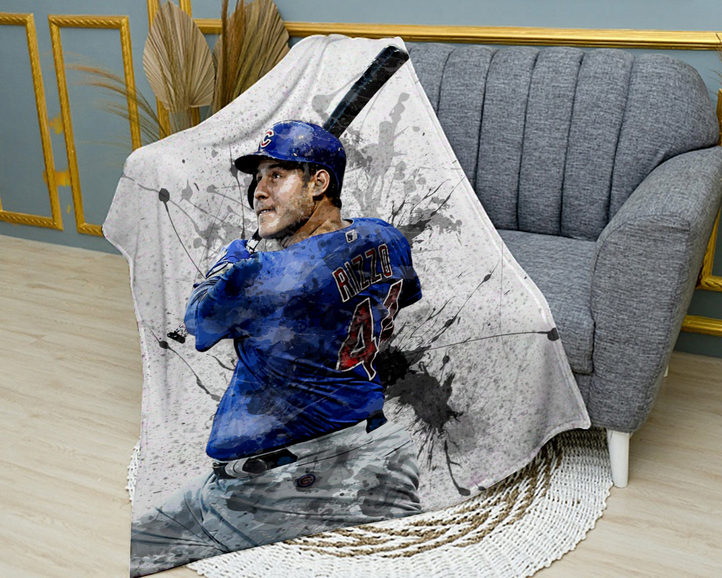 Anthony Rizzo Fleece Blanket