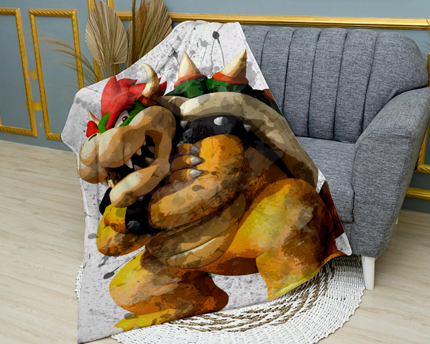 Bowser Fleece Blanket