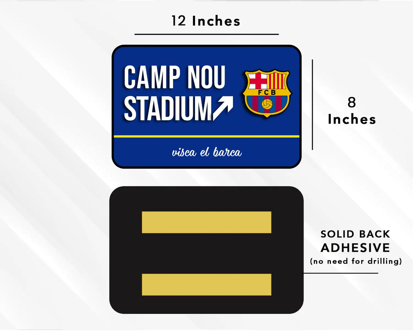 Camp Nou Stadium Signage
