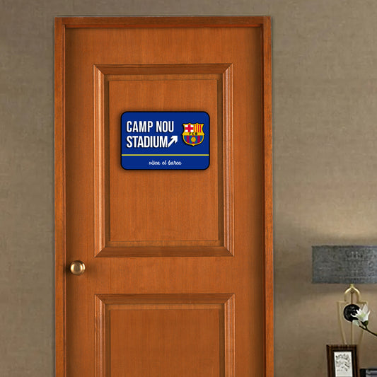 Camp Nou Stadium Signage