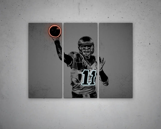 Carson Wentz Canvas Wall Art