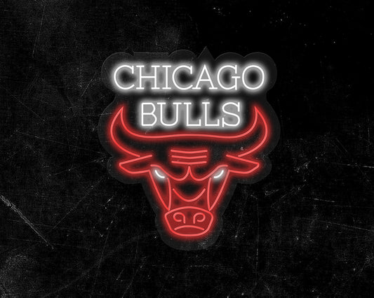 Chicago Bulls Neon Sign