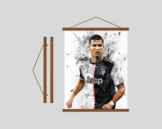 Cristiano Ronaldo Poster Hanging Frame