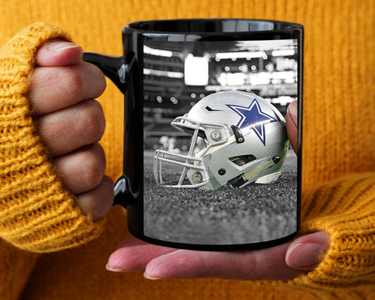 Taza y posavasos con efecto salpicado de Aaron Donald