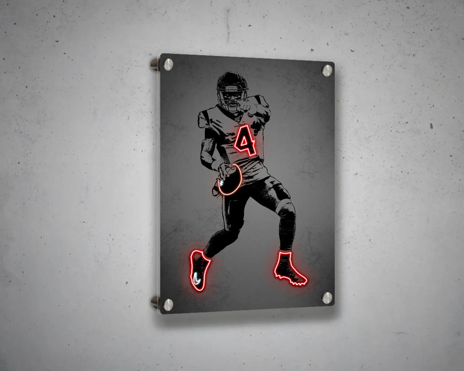 Deshaun Watson Canvas Wall Art 