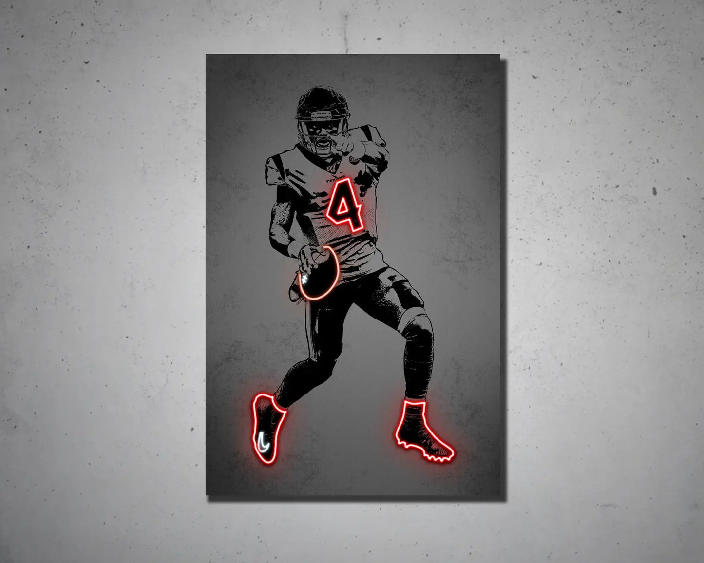 Deshaun Watson Canvas Wall Art 