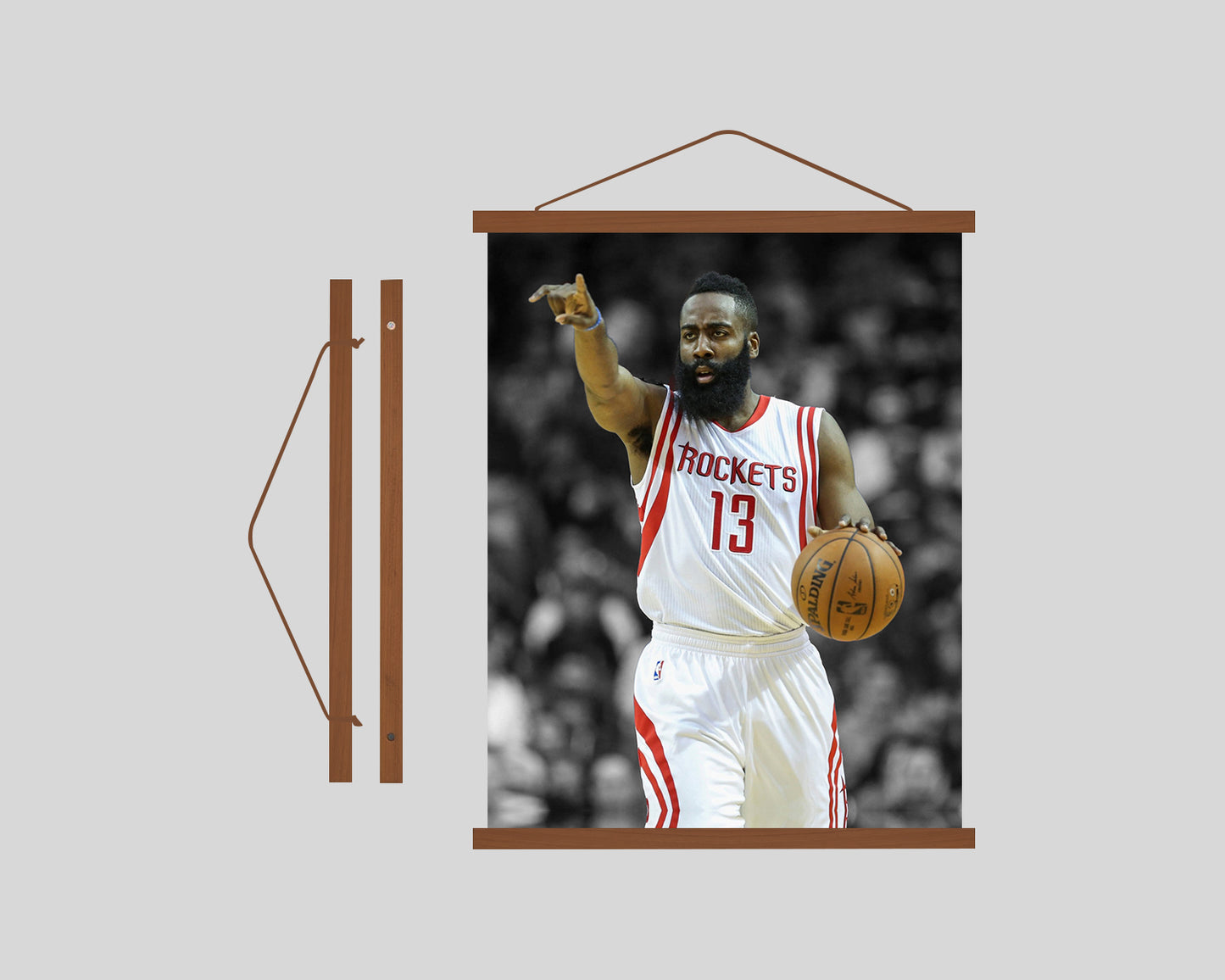 James Harden Poster Hanging Frame