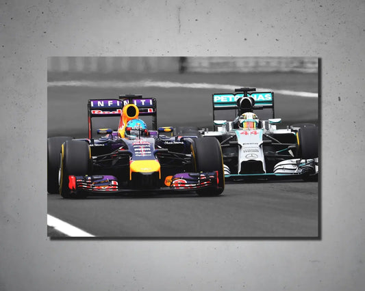 Arte en lienzo en blanco y negro de Dale Earnhardt